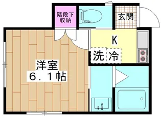 リコリスハイム【1階】の間取り