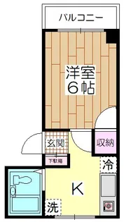 ネオコーポフロラII【3階】の間取り