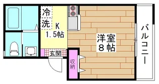 ル・グラン・ソレイユ5【2階】の間取り