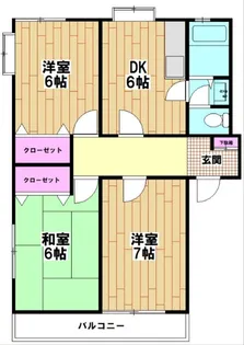 サウスウィステリア【2階】の間取り