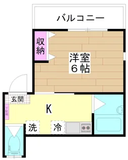 G.FlapIII(ジーフラップ3)【1階】の間取り