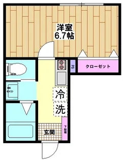 Sona coco(ソナ ココ)【1階】の間取り