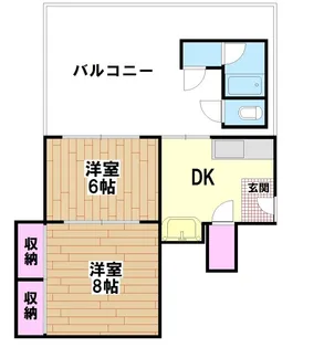 竹の塚ショッピングセンタービル【3階】の間取り