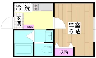 G.FlapVII【2階】の間取り