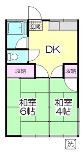 第一サクラハイム【2階】の間取り