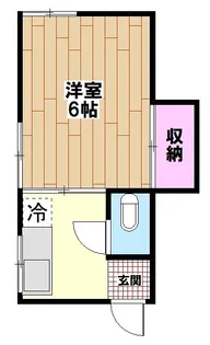 カトレア荘【2階】の間取り