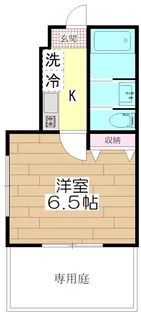 メゾンドアーブレ北千住II【1階】の間取り
