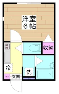 ル・グラン・ソレイユIII【1階】の間取り