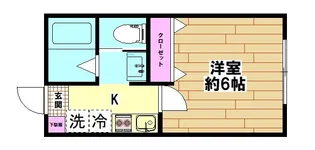 La Luce西新井宿【2階】の間取り