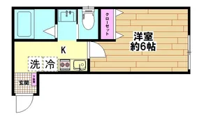 La Luce西新井宿【2階】の間取り