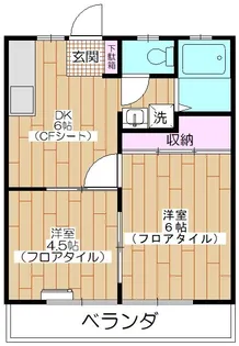 タカラシティ102【2階】の間取り