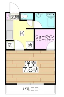 ネット第77ビル【3階】の間取り