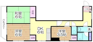 アルカディア【3階】の間取り