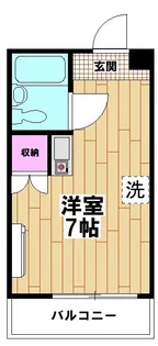 グローバルビュー21【1階】の間取り