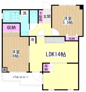 松丸ビル【7階】の間取り
