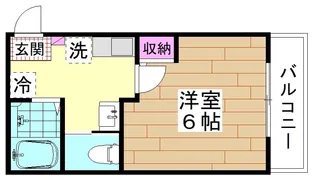 ヴィラ吉町【2階】の間取り