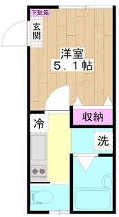 G.FlapVI【1階】の間取り