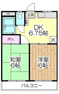 ソレイユ【2階】の間取り