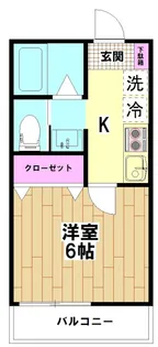 K.Flap(ケーフラップ)【1階】の間取り