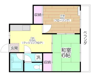 メゾン和合【3階】の間取り