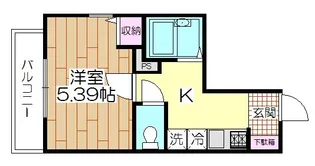 ネット第72【1階】の間取り