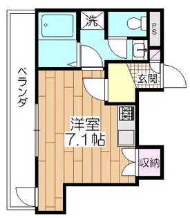ステュディオTS【3階】の間取り