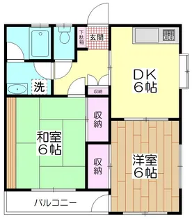 ハイムサンライズ【1階】の間取り