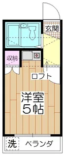ガーデンウメダ【2階】の間取り