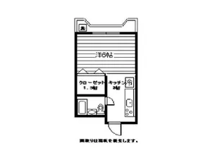サンライズワタナベマンション【208号室】の間取り