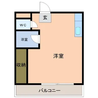リバータウン旭【403号室】の間取り