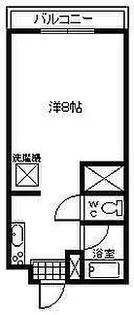パークサイド705【501号室】の間取り