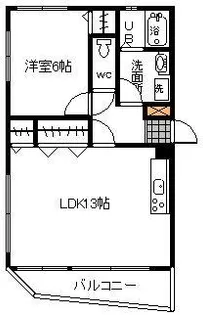 プチ・サンタフェ【102号室】の間取り