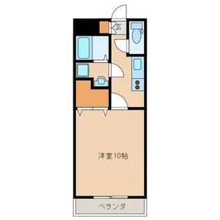 ドゥフォーレ神宮【202号室】の間取り