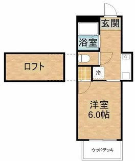 S・Tクローバー【202号室】の間取り