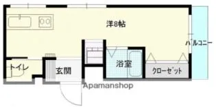 ファミリーマンション青葉Ⅰ【204号室】の間取り