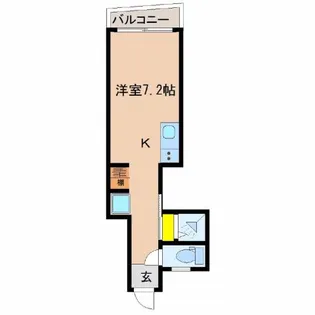 D7松山【2階】の間取り