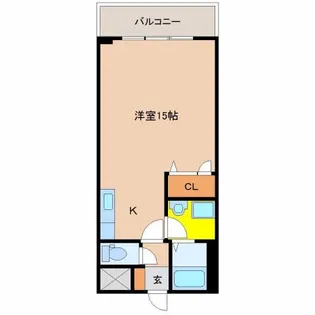 シャンテ城ヶ崎【7階】の間取り