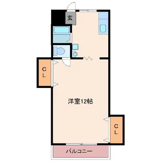 コーポダイワ【1階】の間取り