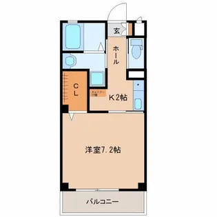 プリモサージュ神宮東【3階】の間取り