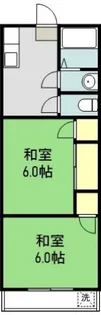 コーポ藤川【205号室】の間取り