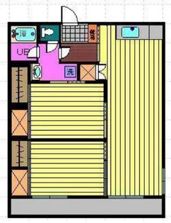 アイン宮崎【5階】の間取り