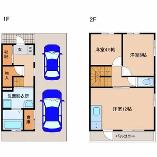 OHANA OLU OLU【101号室】の間取り
