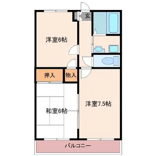 グリーンヴィラ【305号室】の間取り