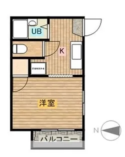 エレガンス100【202号室】の間取り