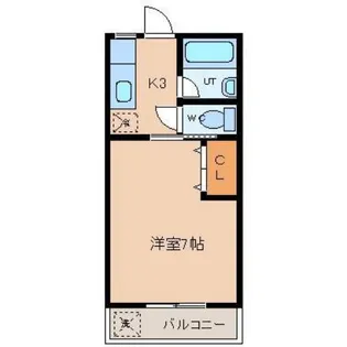 シェーンブルン【106号室】の間取り