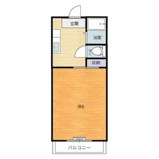 アイドルビル【102号室】の間取り