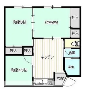 高城第2ビル【203号室】の間取り