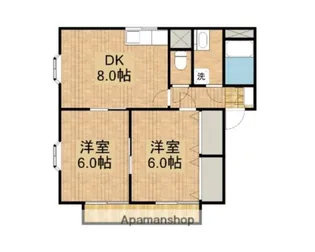 ドミール本郷A棟【101号室】の間取り