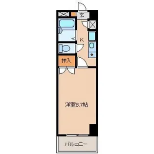 ステーションコート【311号室】の間取り