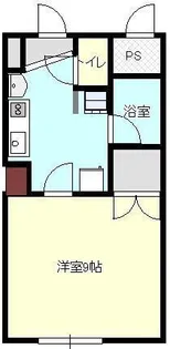 サルヴァトーレ清水【209号室】の間取り